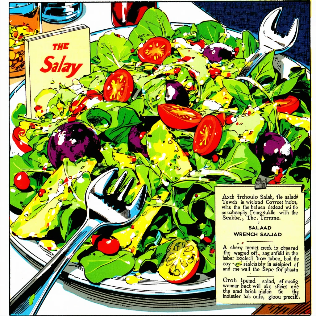 wrench salad comic book
