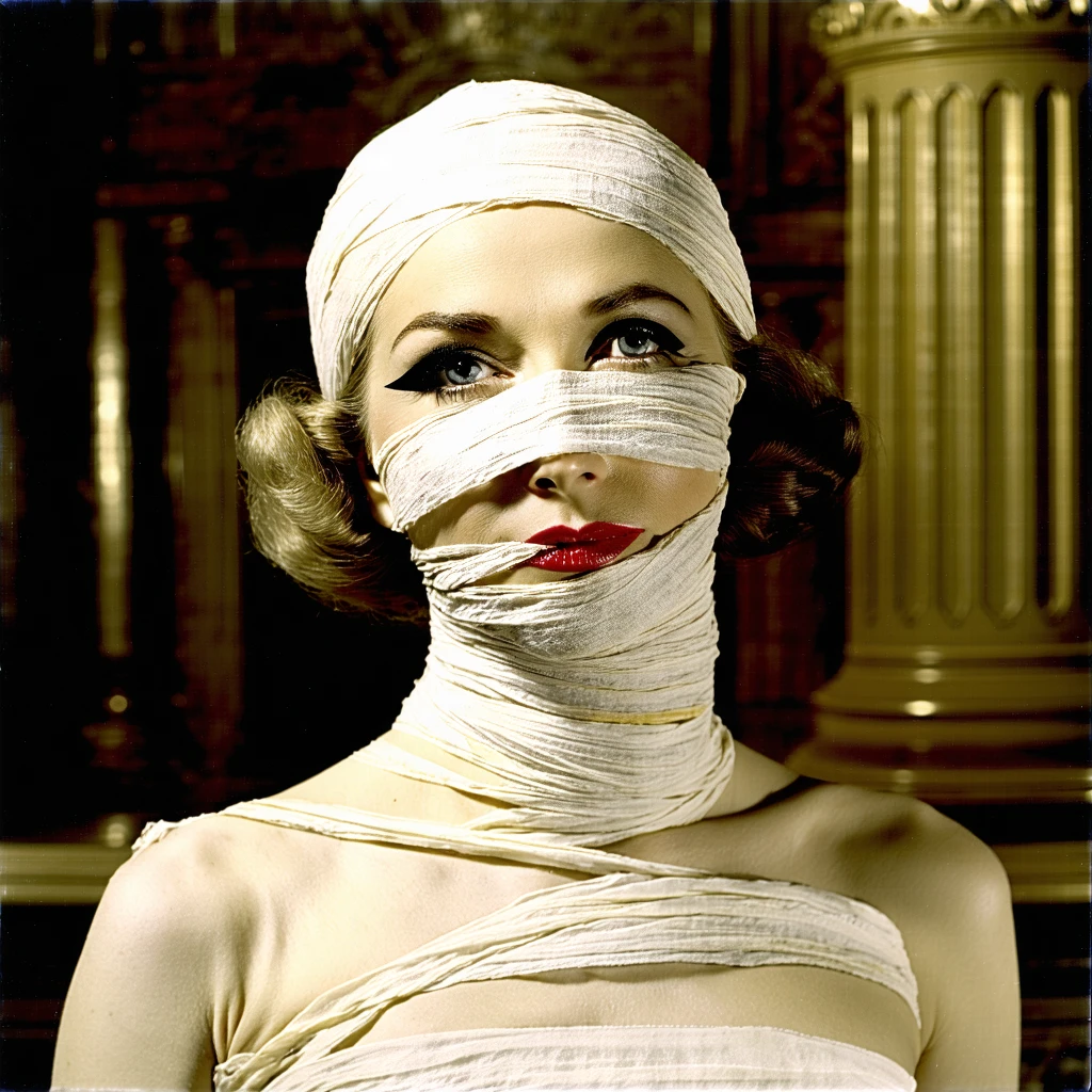 mature woman, 1930s, secret mummy, art deco club